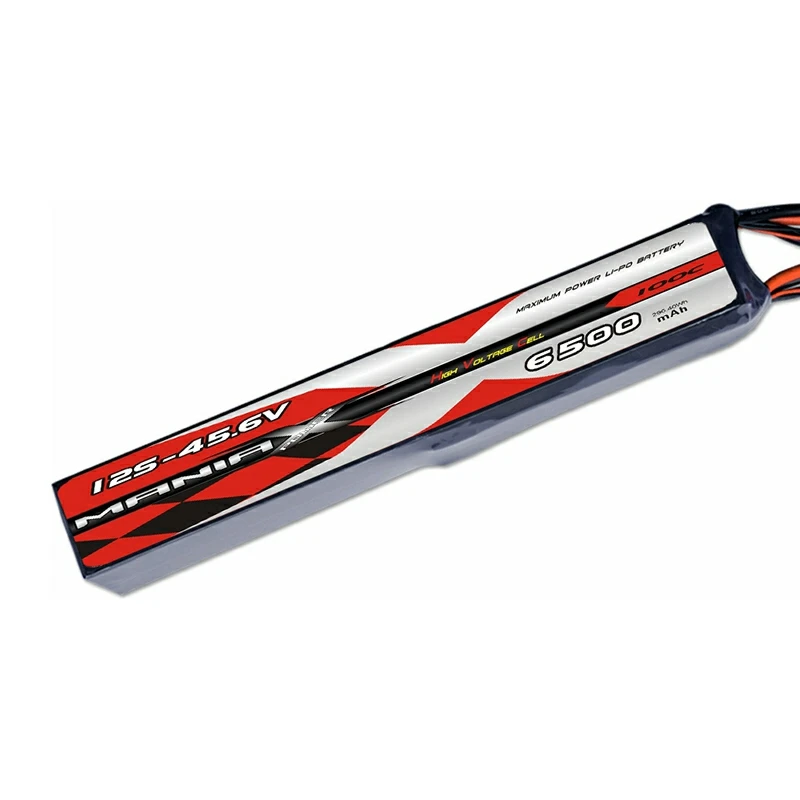 Baterie Lipo 12S-45.6V 6500mAh 100C --stick