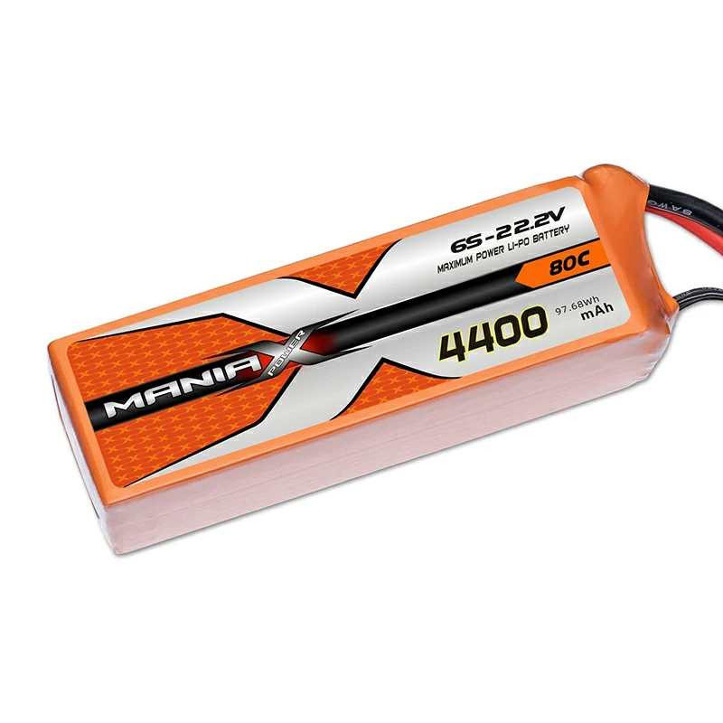 Baterie Lipo 6S-22.2V 4400mAh 80C