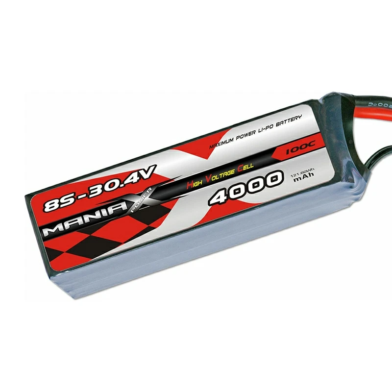 Baterie Lipo 8S-30.4V 4000mAh 100C